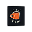 Coffedence - Canvas Wraps Canvas Wraps RIPT Apparel 8x10 / Black