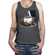 Coffee and Cigarette! - Tanktop Tanktop RIPT Apparel X-Small / Asphalt