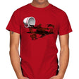 Coffee Cat - Mens T-Shirts RIPT Apparel Small / Red