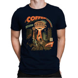 Coffee Invasion - Mens Premium T-Shirts RIPT Apparel Small / Midnight Navy