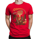Coffee Invasion - Mens Premium T-Shirts RIPT Apparel Small / Red