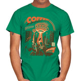 Coffee Invasion - Mens T-Shirts RIPT Apparel Small / Kelly