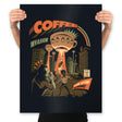 Coffee Invasion - Prints Posters RIPT Apparel 18x24 / Black