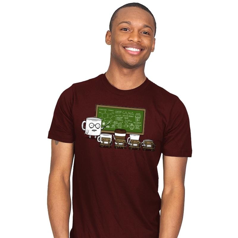 Coffee Lessons - Mens T-Shirts RIPT Apparel