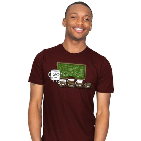 Coffee Lessons - Mens T-Shirts RIPT Apparel