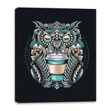 Coffee Spirit - Canvas Wraps Canvas Wraps RIPT Apparel 16x20 / Black