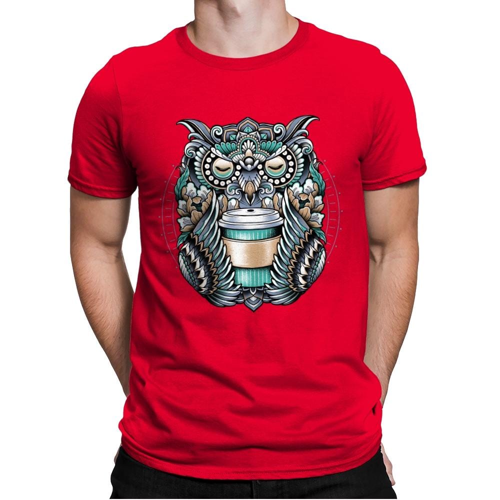 Coffee Spirit - Mens Premium T-Shirts RIPT Apparel Small / Red