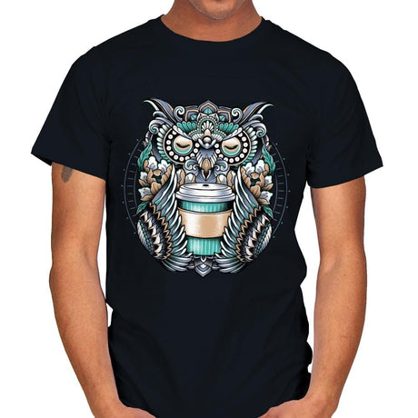 Coffee Spirit - Mens T-Shirts RIPT Apparel Small / Black