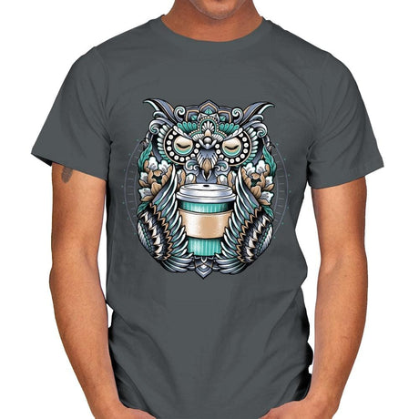 Coffee Spirit - Mens T-Shirts RIPT Apparel Small / Charcoal