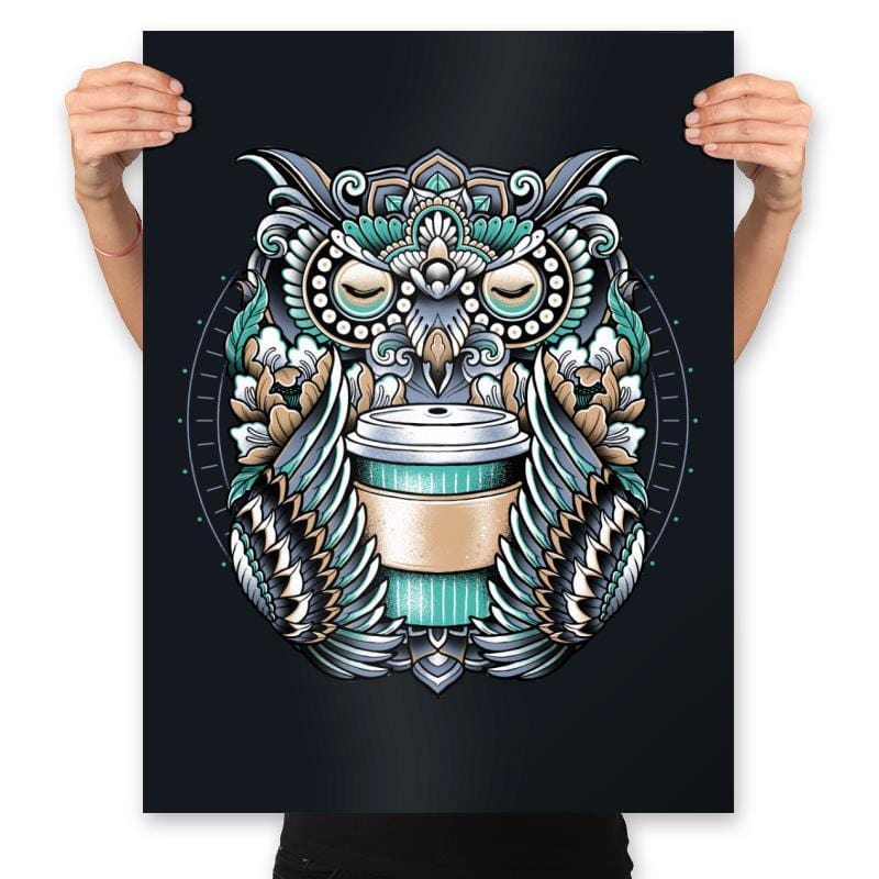 Coffee Spirit - Prints Posters RIPT Apparel 18x24 / Black