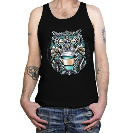 Coffee Spirit - Tanktop Tanktop RIPT Apparel X-Small / Black