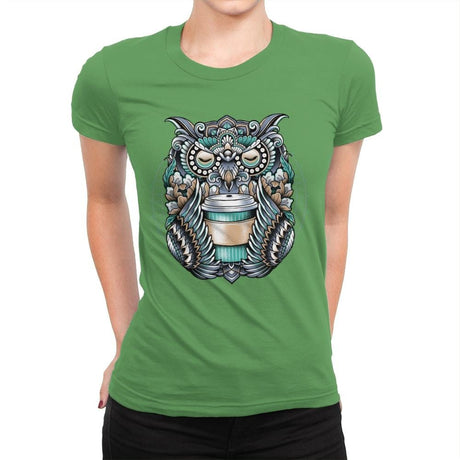 Coffee Spirit - Womens Premium T-Shirts RIPT Apparel Small / Kelly