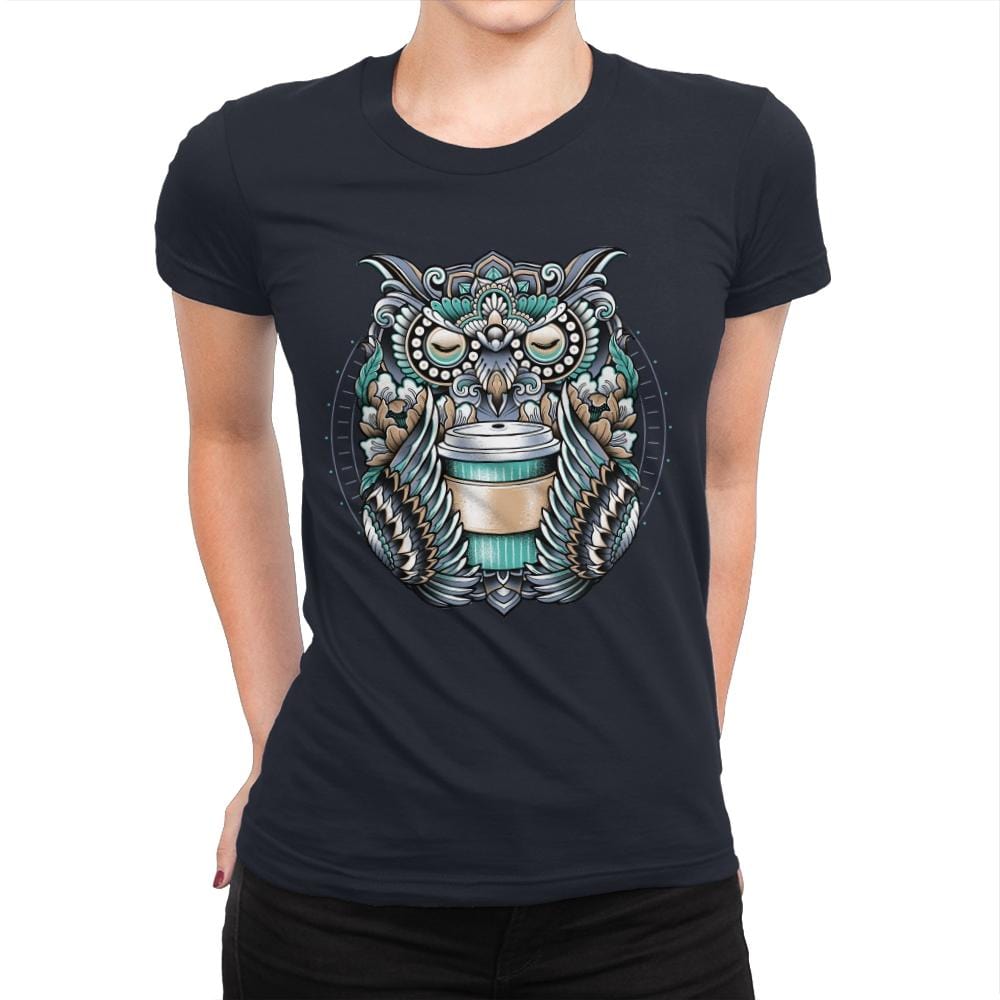Coffee Spirit - Womens Premium T-Shirts RIPT Apparel Small / Midnight Navy