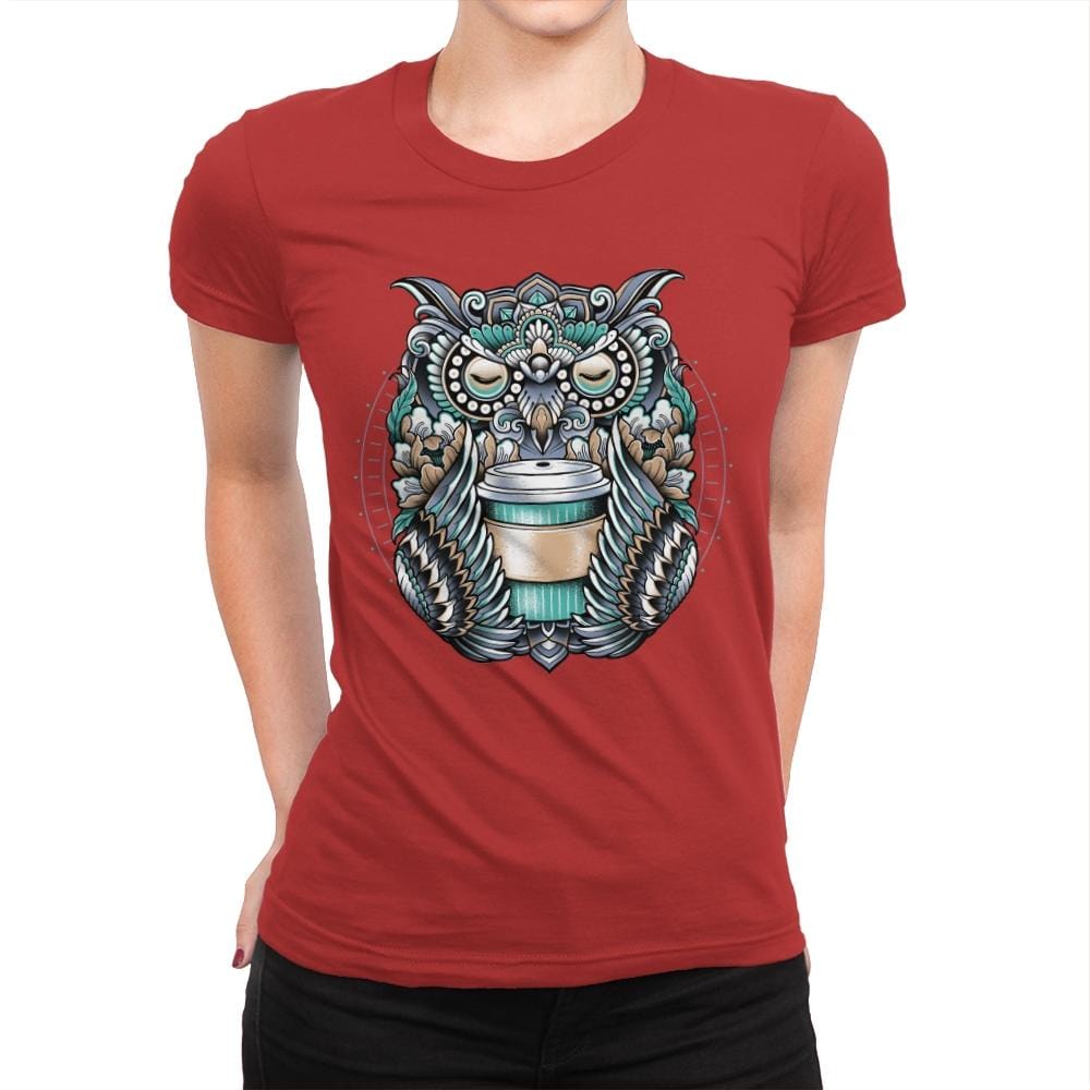 Coffee Spirit - Womens Premium T-Shirts RIPT Apparel Small / Red