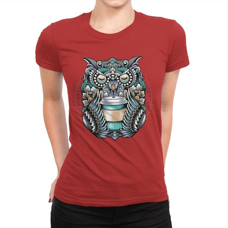 Coffee Spirit - Womens Premium T-Shirts RIPT Apparel Small / Red