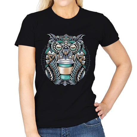 Coffee Spirit - Womens T-Shirts RIPT Apparel Small / Black