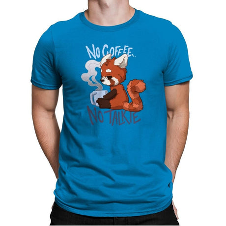 Coffee Talk - Mens Premium T-Shirts RIPT Apparel Small / Turqouise