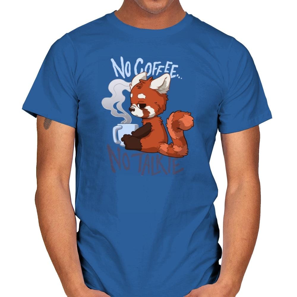 Coffee Talk - Mens T-Shirts RIPT Apparel Small / Royal