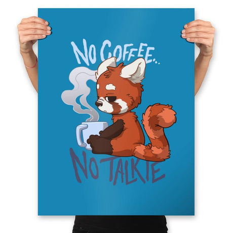 Coffee Talk - Prints Posters RIPT Apparel 18x24 / Sapphire