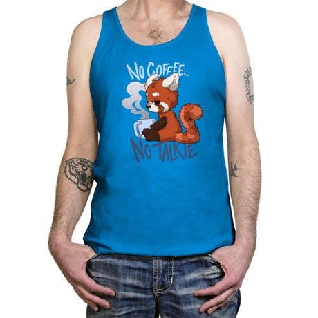 Coffee Talk - Tanktop Tanktop RIPT Apparel X-Small / Teal