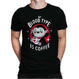 Coffee Vampire - Mens Premium T-Shirts RIPT Apparel Small / Black
