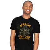 Colonial Marines Boot Camp - Mens T-Shirts RIPT Apparel Small / Black