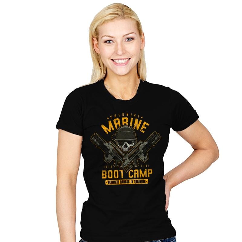 Colonial Marines Boot Camp - Womens T-Shirts RIPT Apparel