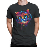 Colorful Cat - Mens Premium T-Shirts RIPT Apparel Small / Heavy Metal