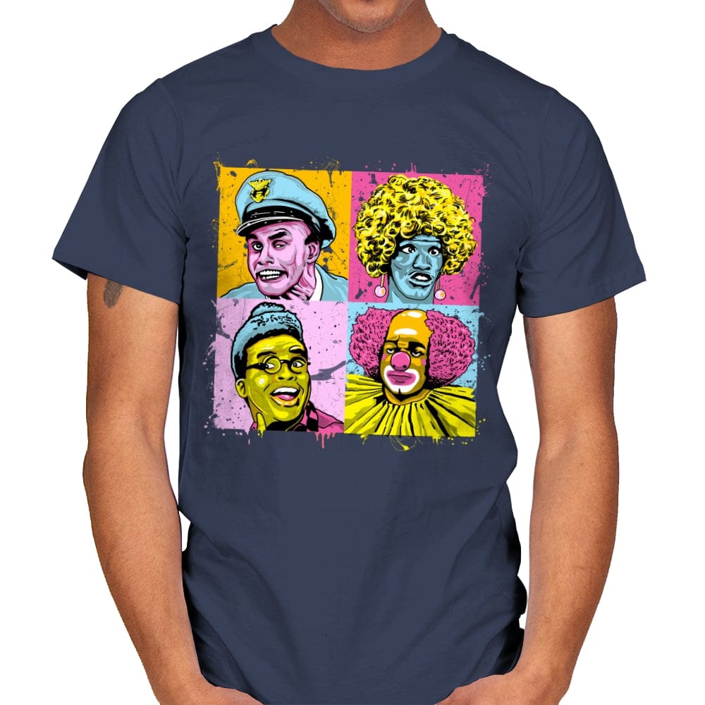 Colorful Characters - Best Seller - Mens T-Shirts RIPT Apparel Small / Navy