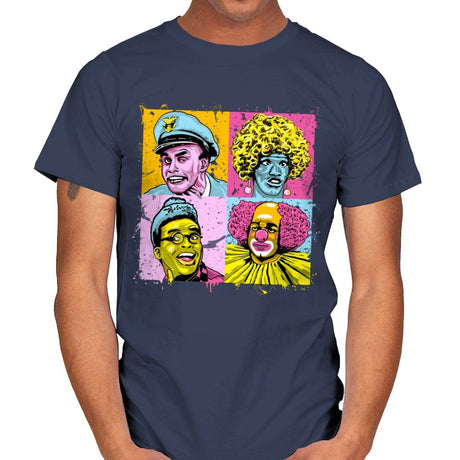 Colorful Characters - Best Seller - Mens T-Shirts RIPT Apparel Small / Navy