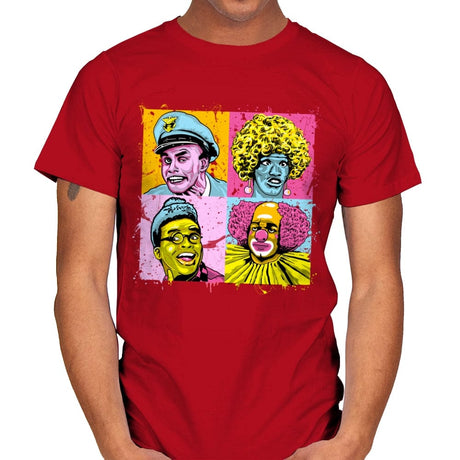 Colorful Characters - Best Seller - Mens T-Shirts RIPT Apparel Small / Red