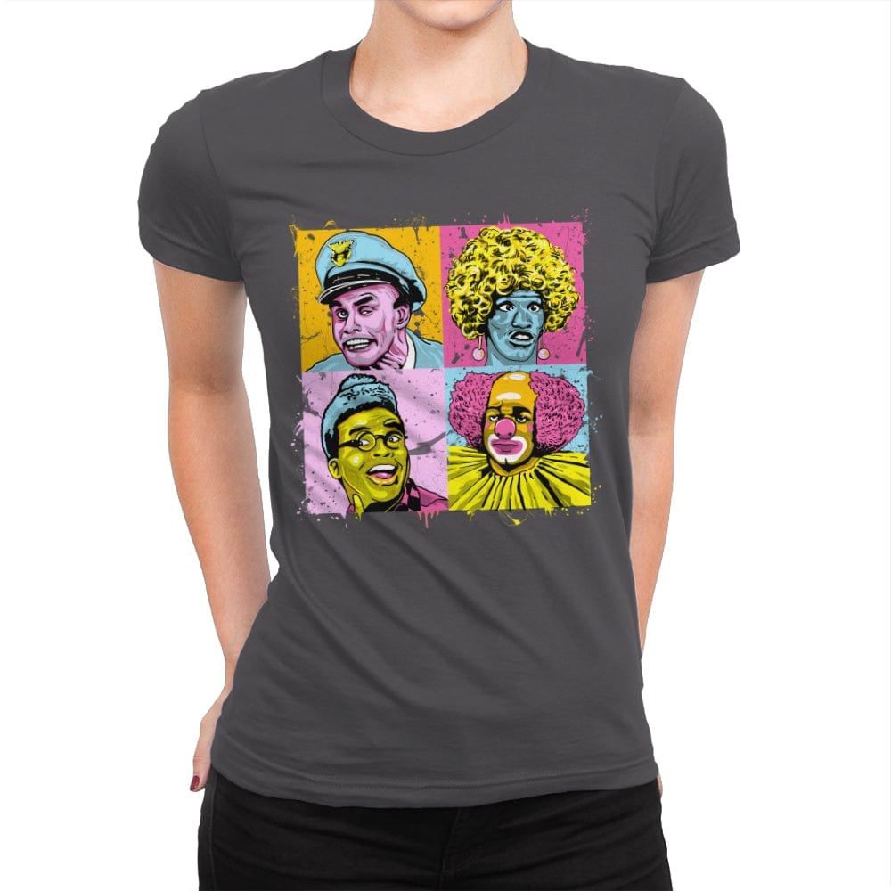 Colorful Characters - Best Seller - Womens Premium T-Shirts RIPT Apparel Small / Heavy Metal