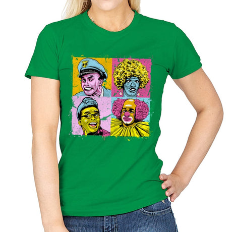 Colorful Characters - Best Seller - Womens T-Shirts RIPT Apparel Small / Irish Green