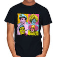 Colorful Characters - Mens T-Shirts RIPT Apparel Small / Black