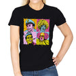 Colorful Characters - Womens T-Shirts RIPT Apparel Small / Black