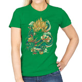 Colorful Dragon - Best Seller - Womens T-Shirts RIPT Apparel Small / Irish Green