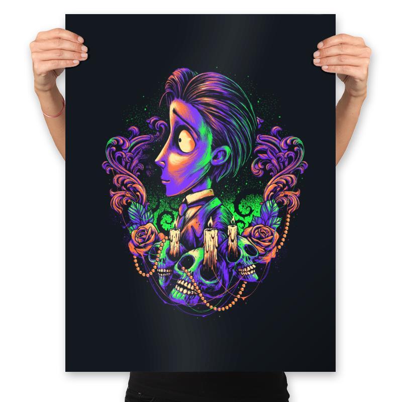 Colorful Groom - Prints Posters RIPT Apparel 18x24 / Black