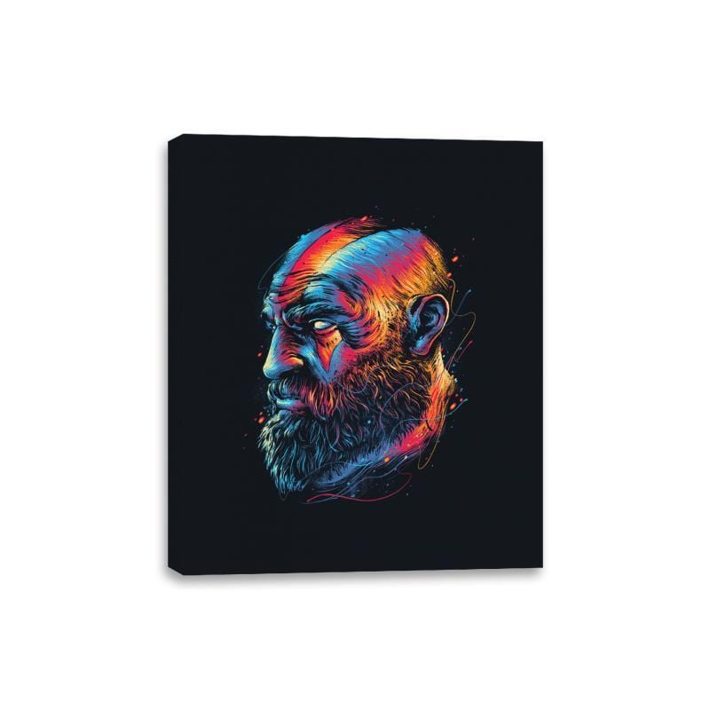Colorful Man - Canvas Wraps Canvas Wraps RIPT Apparel 8x10 / Black