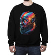 Colorful Man - Crew Neck Sweatshirt Crew Neck Sweatshirt RIPT Apparel Small / Black
