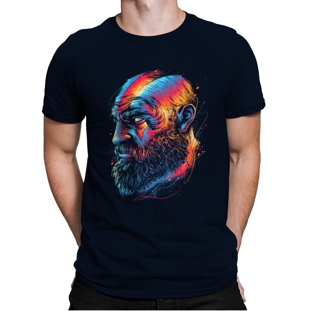 Colorful Man - Mens Premium T-Shirts RIPT Apparel Small / Midnight Navy