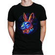 Colorful Rabbit - Mens Premium T-Shirts RIPT Apparel Small / Black