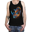 Colorful Rhino - Tanktop Tanktop RIPT Apparel X-Small / Black