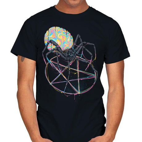 Colorful Widow - Mens T-Shirts RIPT Apparel Small / Black