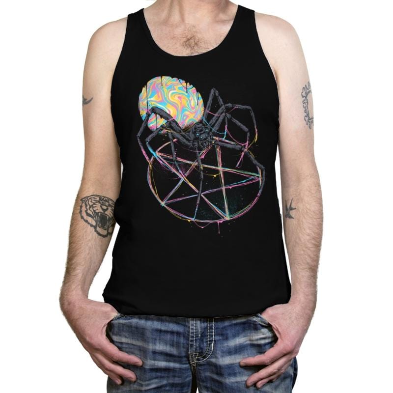 Colorful Widow - Tanktop Tanktop RIPT Apparel X-Small / Black