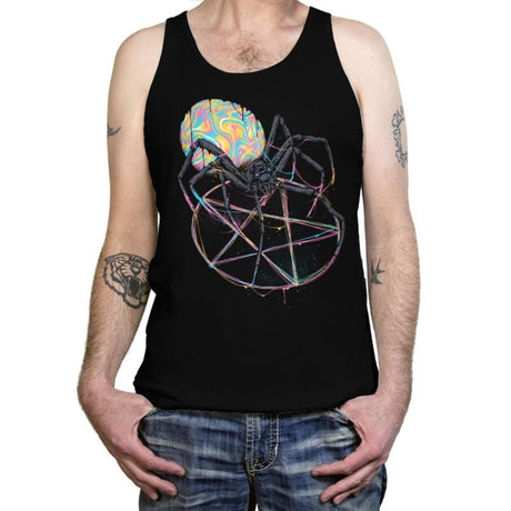 Colorful Widow - Tanktop Tanktop RIPT Apparel X-Small / Black