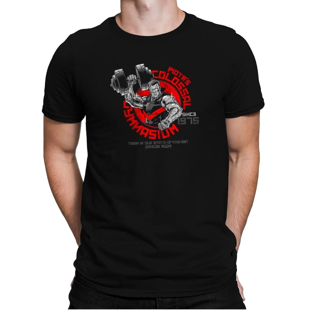 Colossal Gym Exclusive - Mens Premium T-Shirts RIPT Apparel Small / Black