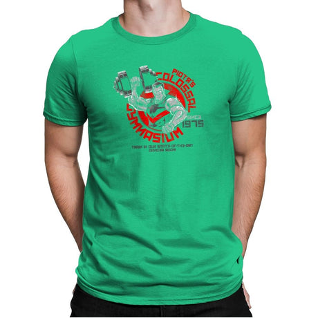 Colossal Gym Exclusive - Mens Premium T-Shirts RIPT Apparel Small / Kelly Green