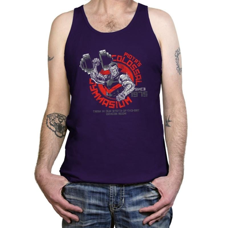 Colossal Gym Exclusive - Tanktop Tanktop RIPT Apparel X-Small / Team Purple