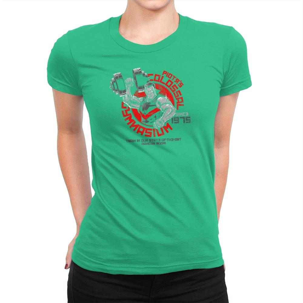Colossal Gym Exclusive - Womens Premium T-Shirts RIPT Apparel Small / Kelly Green