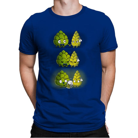 Combination Beer - Mens Premium T-Shirts RIPT Apparel Small / Royal